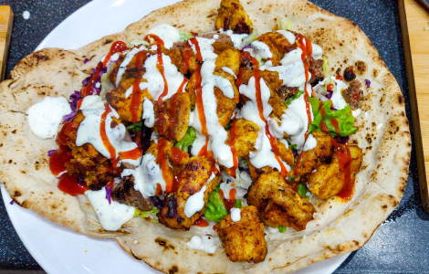 Mixed Nan Kebab